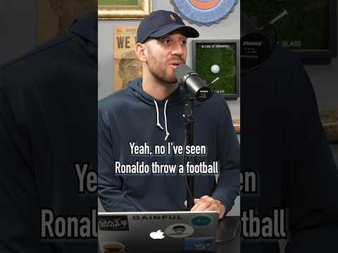 FOOTBALL Or FUTBOL?! Which Sport Is Harder? #football #nfl #soccer #futbol #ronaldo #sports #debate