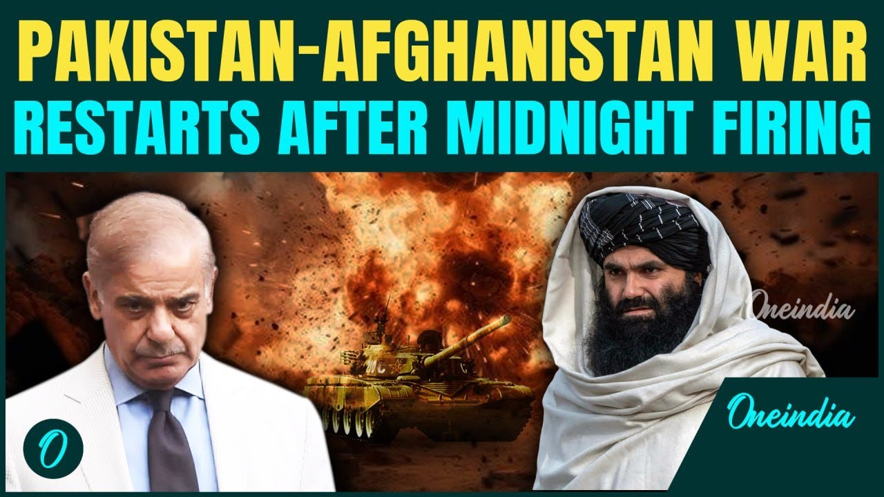 Pakistan-Afghanistan Border Clash Resumes ⚠️