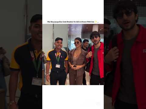 He just wanted a picture with actress, Jacq manage a actor too #jacquelinefernandez #ibrahimalikhan