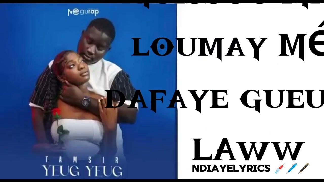 Tamsir - Weet [Sama xola toy] Lyrics Video 🎶