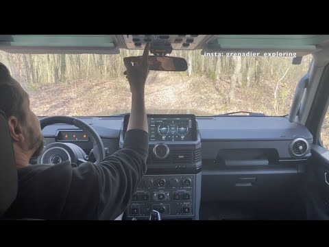 My Ineos Grenadier - Off-Road modes, LOW range and Differential Locks