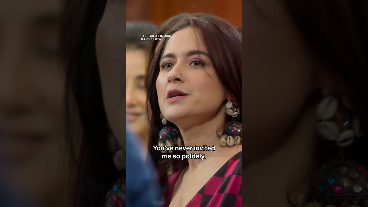 Kapil Flirts with Sanjeeda on The Great Indian Kapil Show 🎤