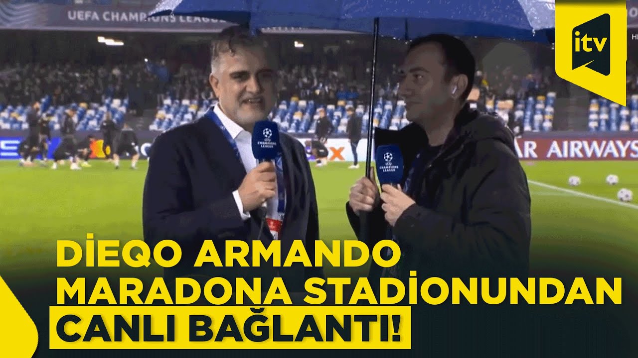 Qarabağ prezidenti Tahir Gözəl Napoli öncəsi canlı yayımda ⚽