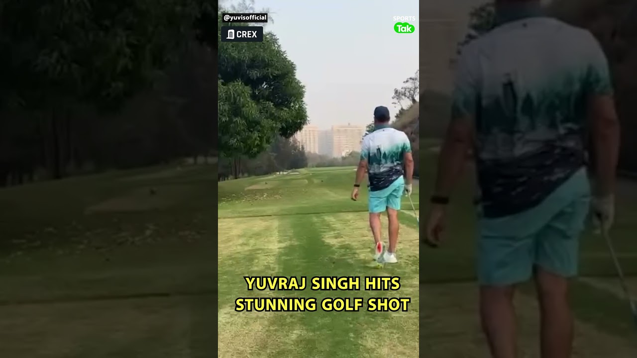 Yuvraj Singh का Viral Golf Shot 🏌️‍♂️