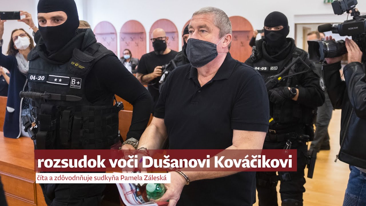 Dušan Kováčik odsúdený na 14 rokov za pomoc mafii a úplatky 💼