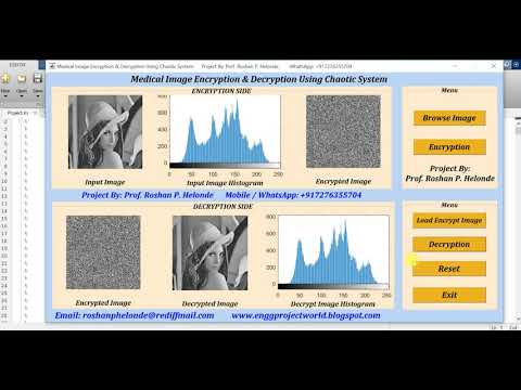 Matlab Code For Medical Image Encryption Using Chaotic System | Source Code