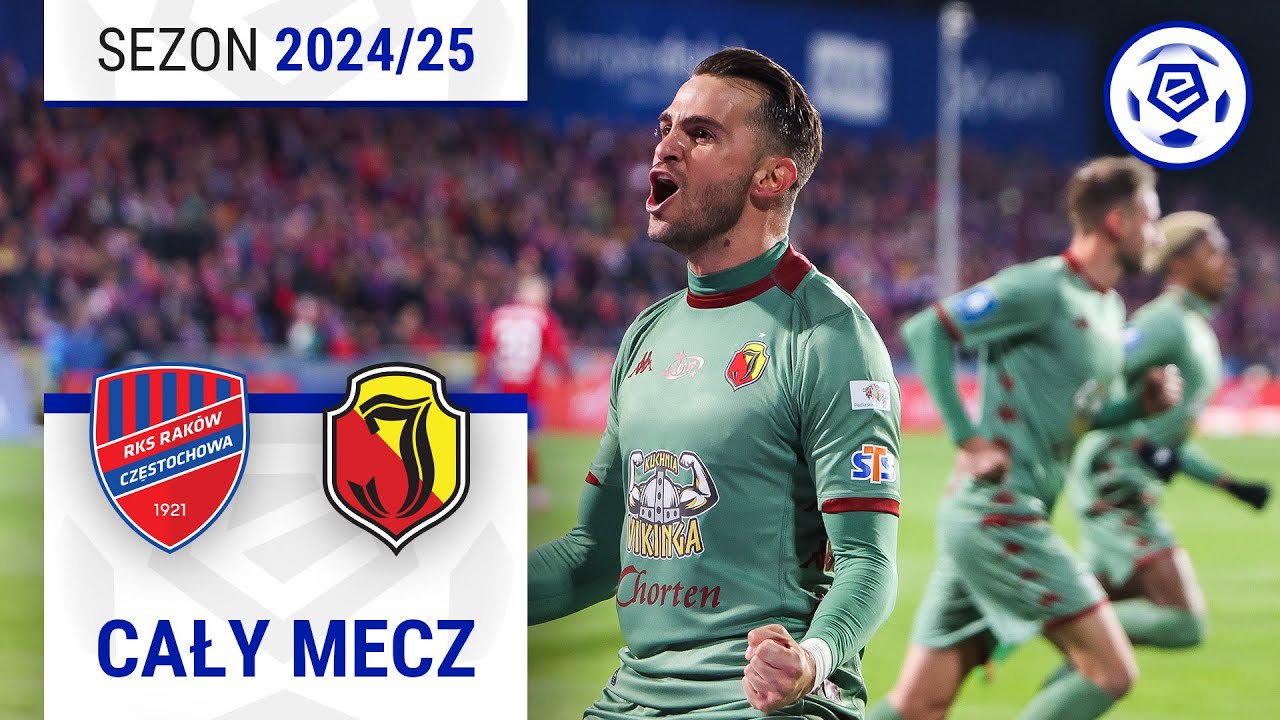 Raków Częstochowa vs Jagiellonia Białystok – Full Match Highlights | Ekstraklasa 2024/25 ⚽