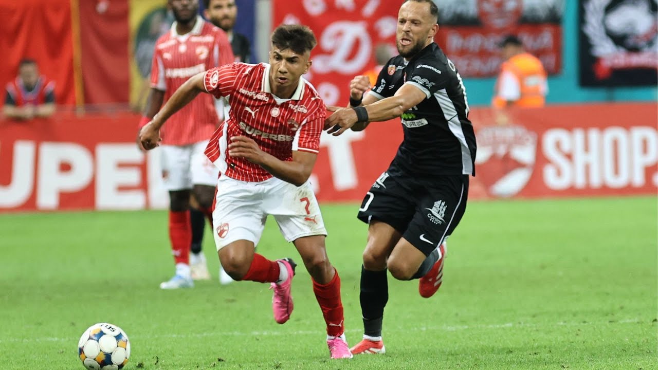 Rezumat Dinamo - Hermannstadt 2-0: Câinii urcă pe podium în Superliga 🏆