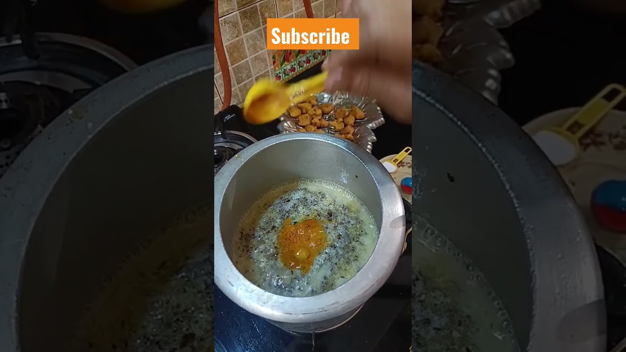 10 मिनट में बनाएं आसान बेसन कढ़ी कुकर में 🍲