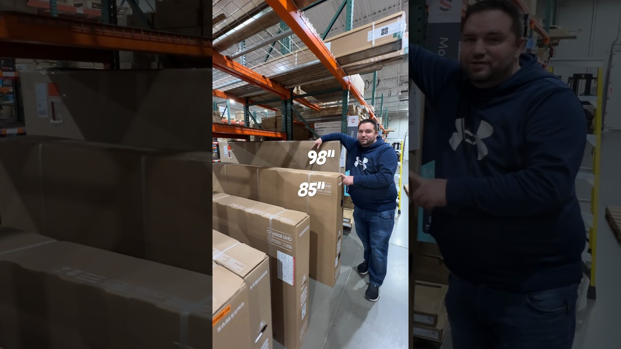 Samsung 98” 4K QLED TV – Ultra Large Screen 📺