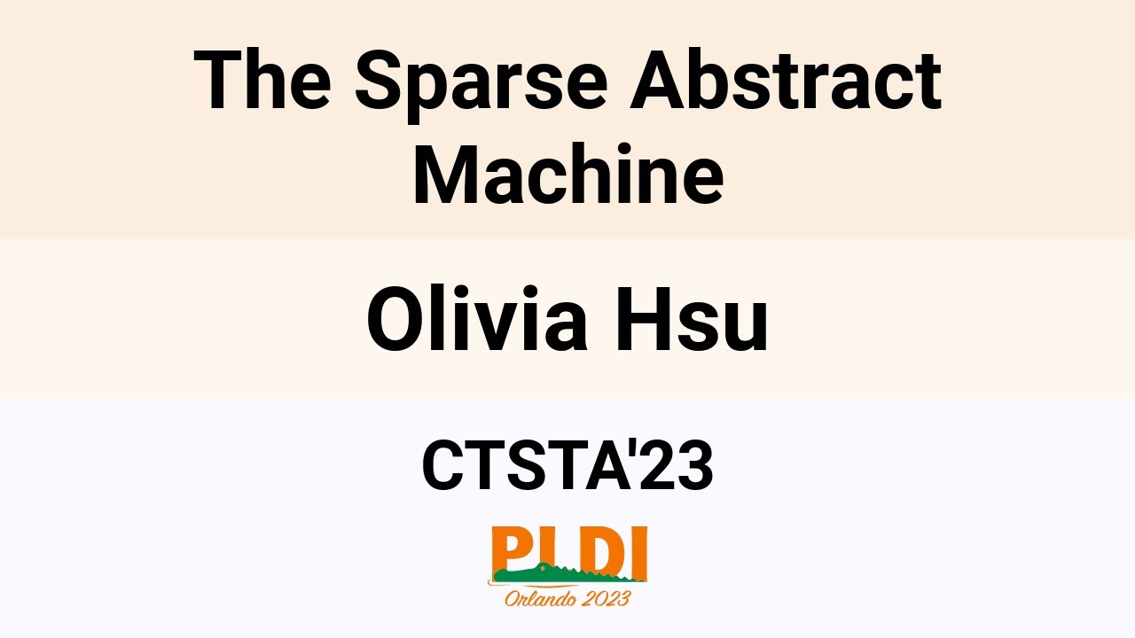 [CTSTA'23] Unlocking Efficiency with the Sparse Abstract Machine (SAM) 🚀