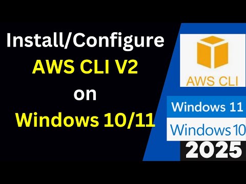 Install and Configure AWS CLI 2 on Windows 11/10 in 10 Minutes! | AWS CLI v2 complete setup windows