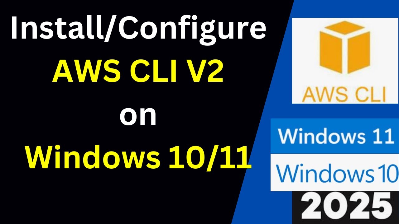 Quick & Easy Guide to Install AWS CLI v2 on Windows 11/10 in Just 10 Minutes π