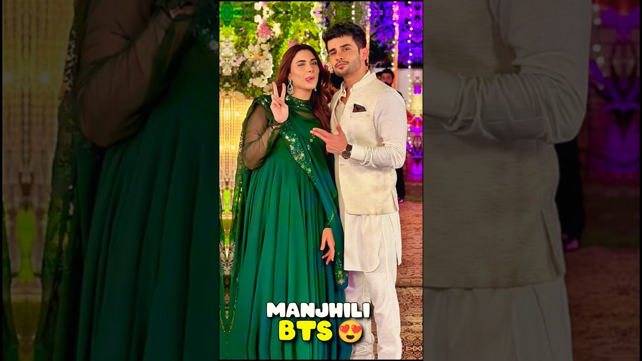 Manjhili BTS 😍 – Behind-the-Scenes with Fahad Sheikh on Hum TV