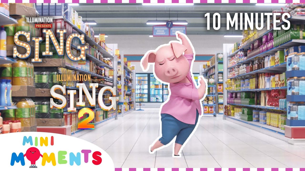 Rosita's Songs in Sing & Sing 2 🎤 | 10-Minute Compilation