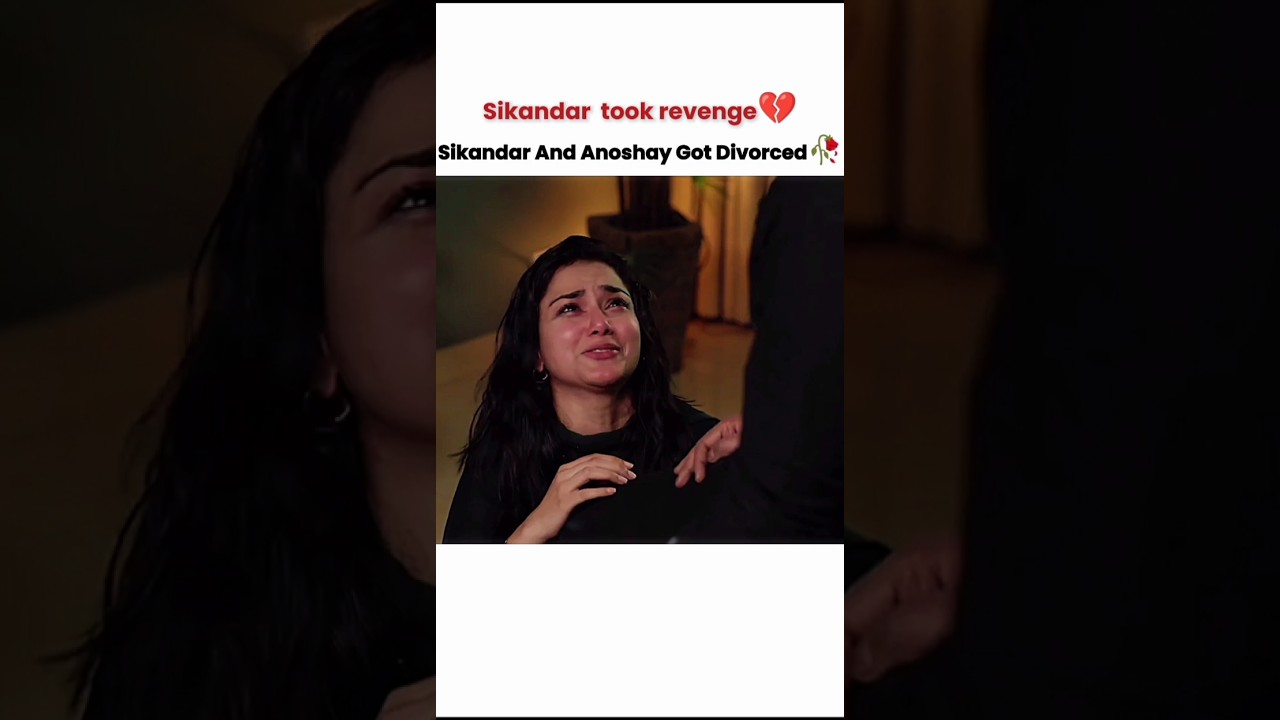 Sikandar's Revenge: Heartbreaking Divorce from Anoshay 💔 | Mohra Viral Scene
