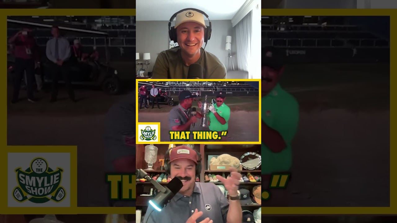 Johnson Wagner's Epic Bunker Shot Reenactment at the US Open ⛳