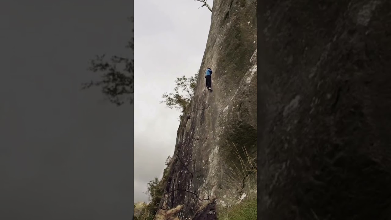 Free-Solo Climber Falls During Ascent
