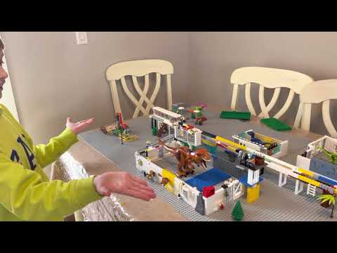 Lego Dinosaur Theme Park