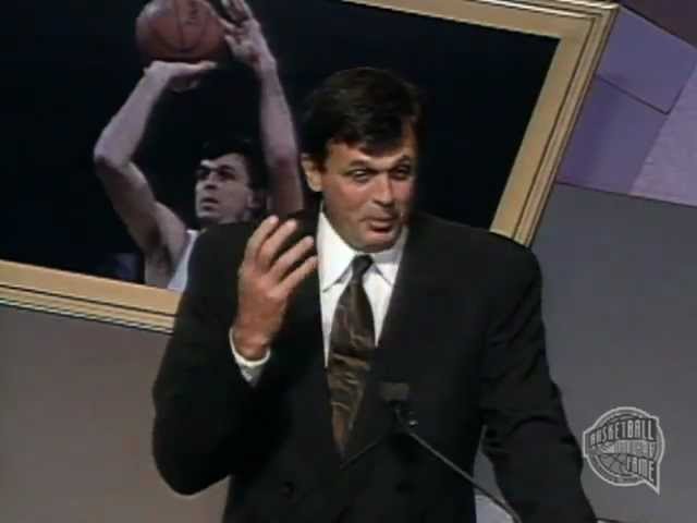 Kevin E. McHale's Basketball Hall of Fame Enshrinement Speech