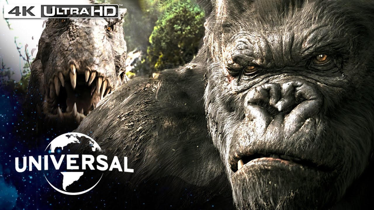 King Kong vs V. Rex in 4K HDR π¦