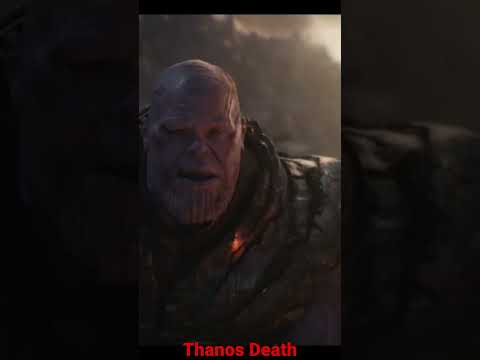 Thanos Death Last Scene