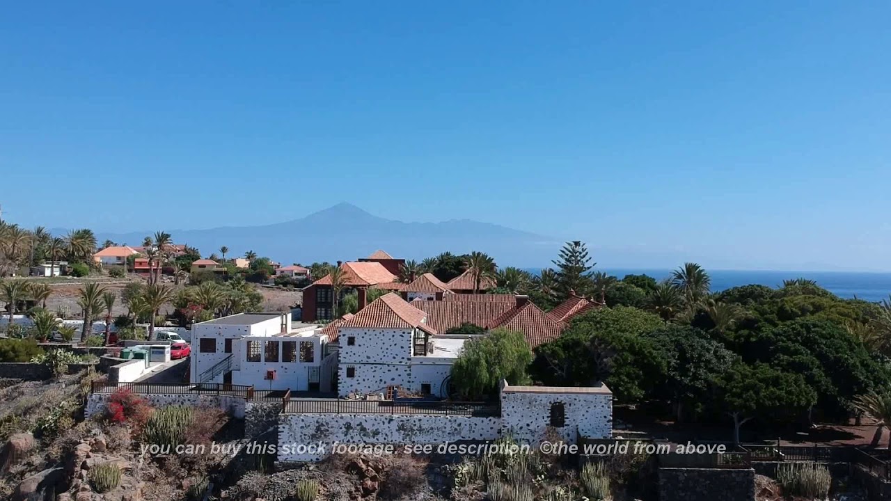Aerial Drone Footage of San Sebastian de La Gomera 🏡