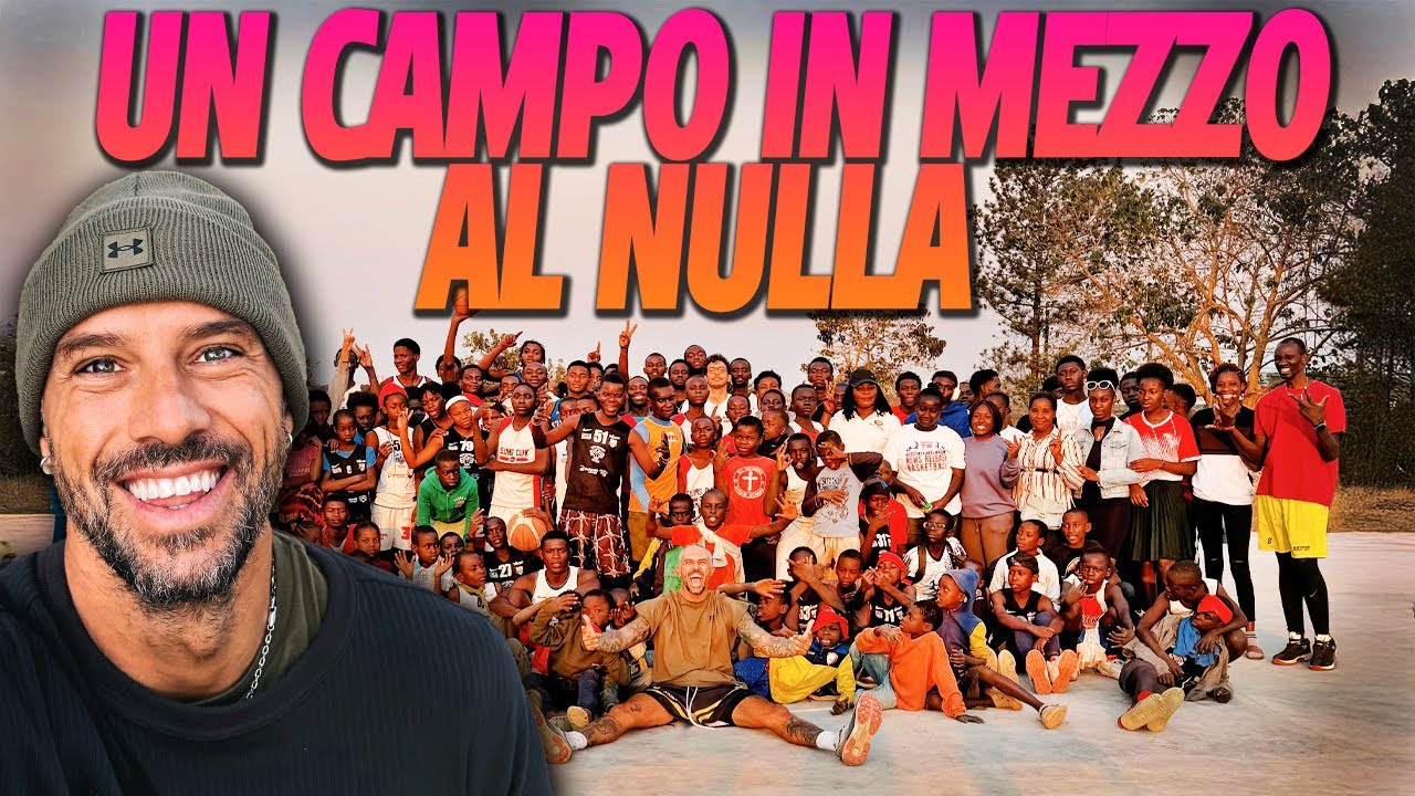 Costruito un campo da basket in Zambia 🏀