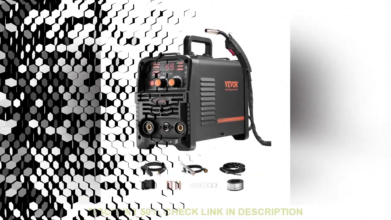 SuccceBuy 130Amp 3-in-1 MIG Welder with IGBT đź”§