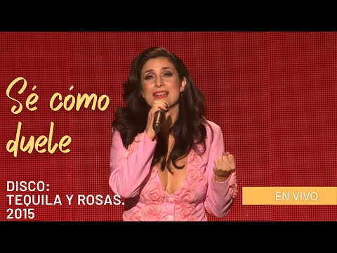 Karina - Sé cómo duele (en vivo) | Mata de Coco | Disco Tequila y Rosas | 2015