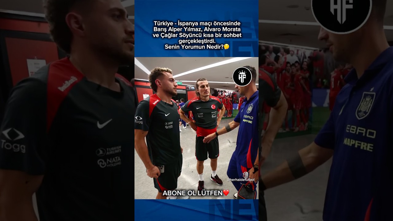 Barış Alper Yılmaz & Morata's Pre-Match Chat 🇹🇷