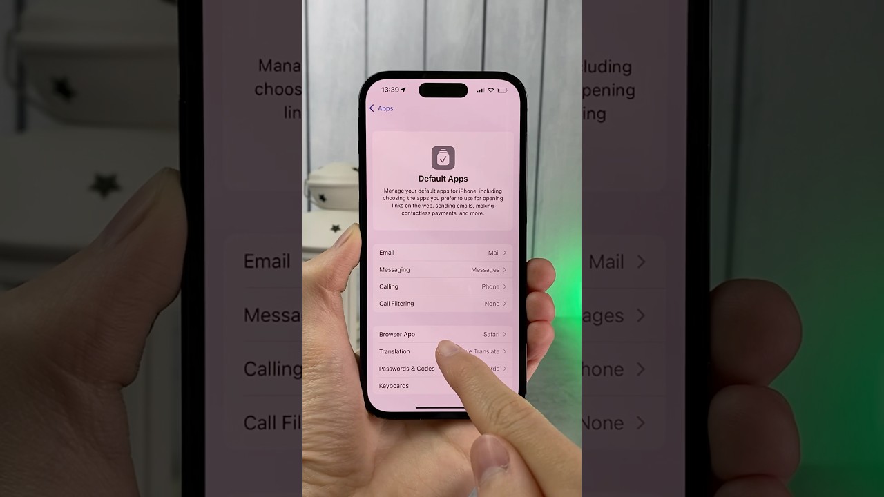 Set Default Apps on iPhone 📱