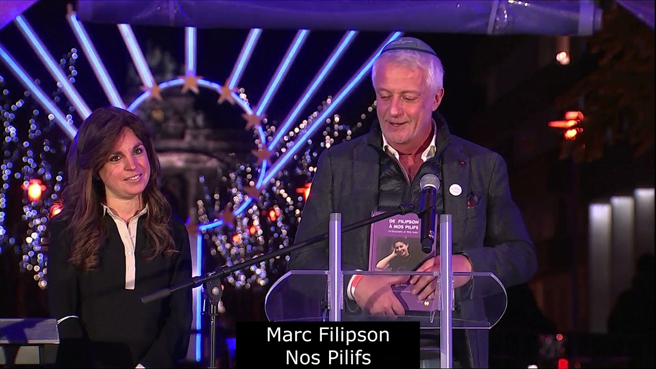 Speech by Marc Filipson at Nos Pilifs during EuroChanukah 2021 (Share the Light Prize)