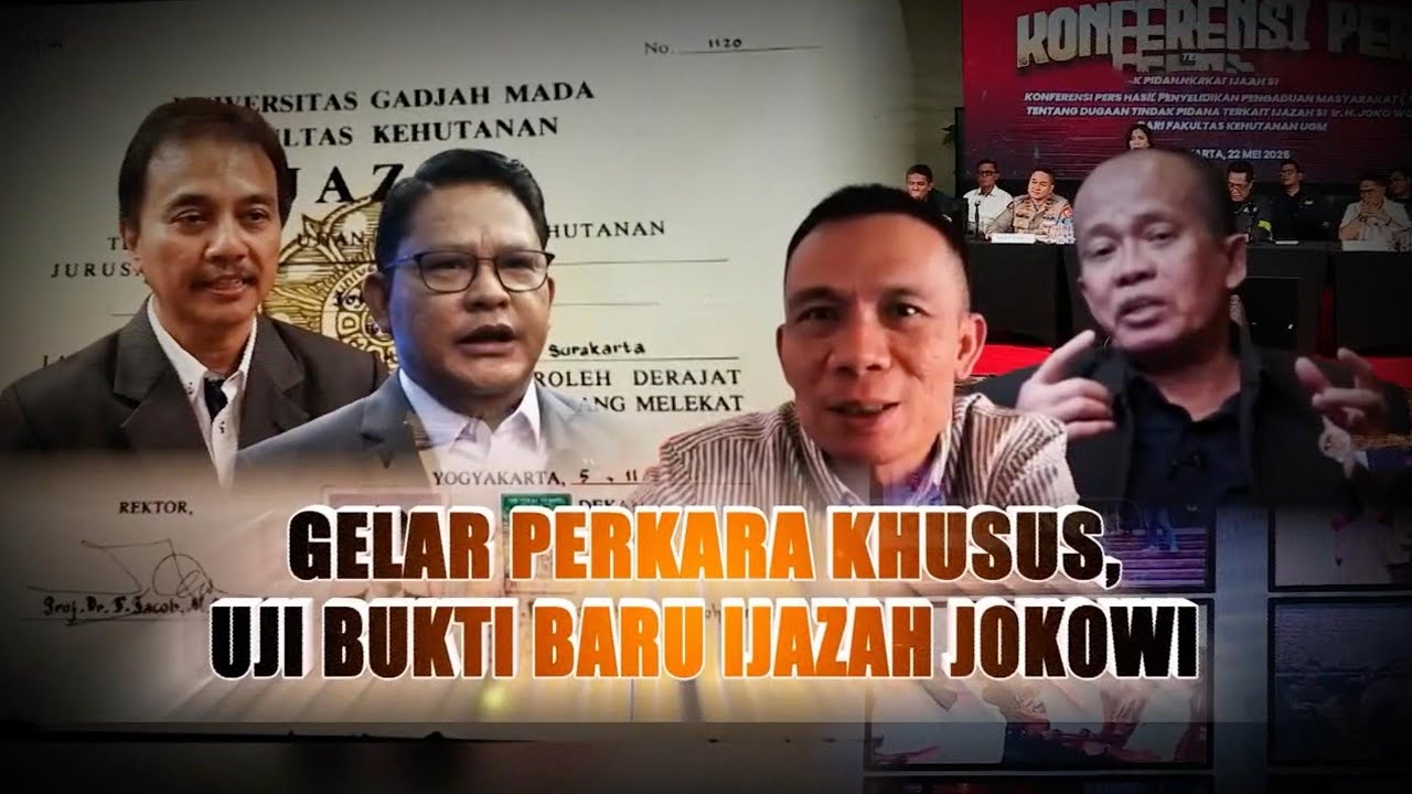 Ulas Utas: Sidang Khusus dan Bukti Baru Ijazah Jokowi di tvOne 🇮🇩