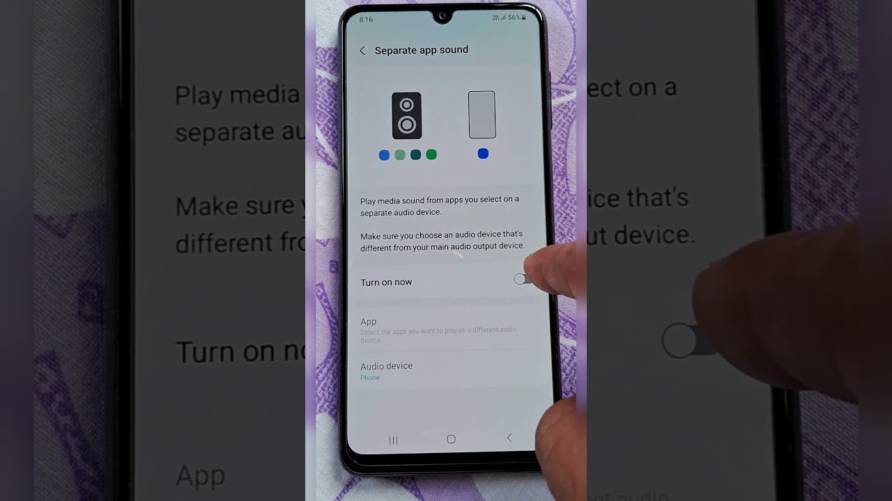 Samsung OneUI: Separate App Sound Feature 🎧