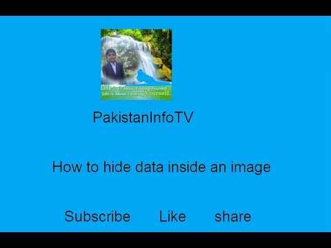 How to hide data inside image | computer network security | Steganography-2020