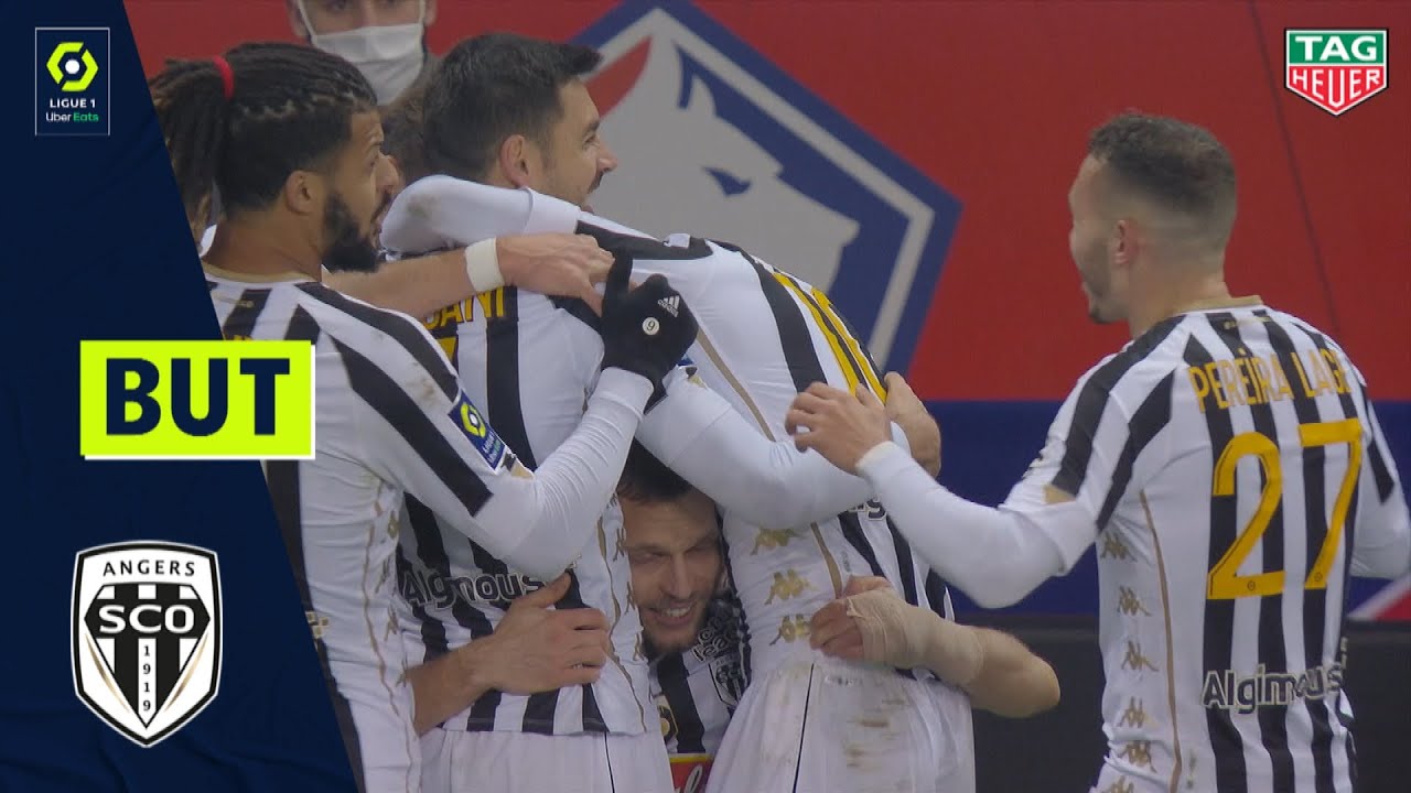 Romain Thomas Scores Early as Angers SCO Defeats LOSC Lille 2-1 ⚽ | Highlights & Goals (2020/21)
