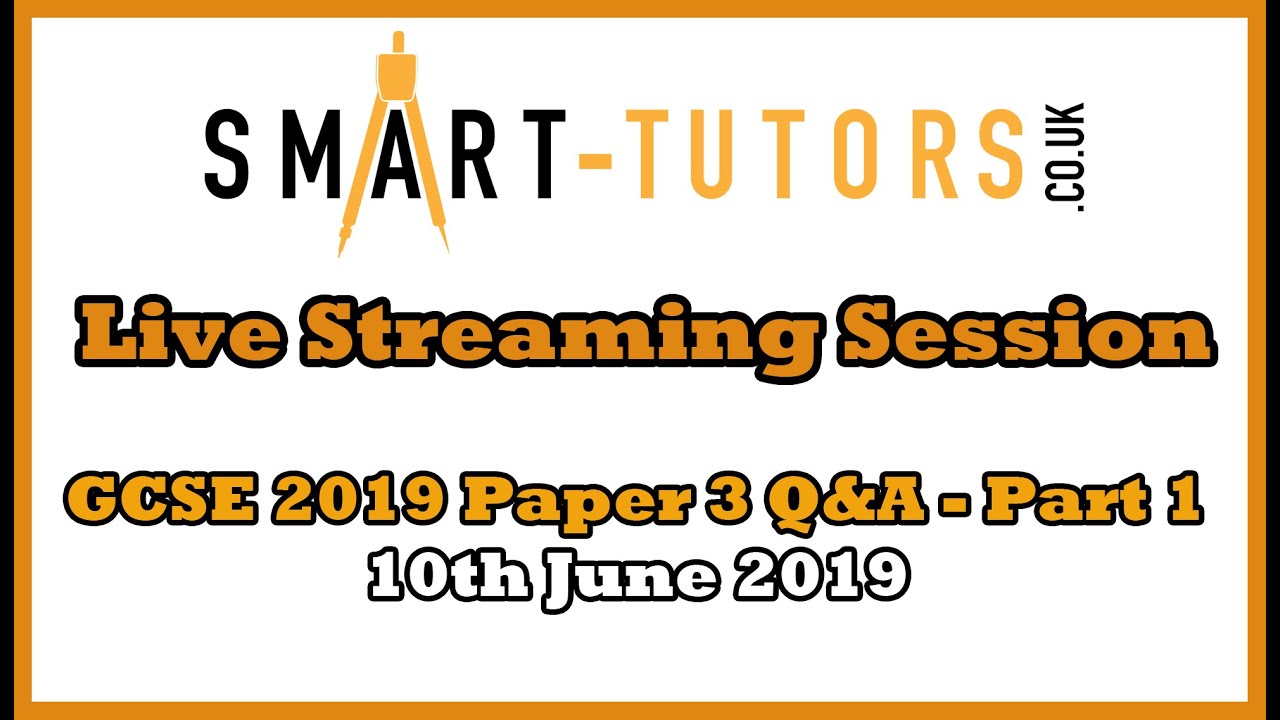 GCSE Maths Paper 3 Q&A | Tips & Solutions for June 2019 Exam π