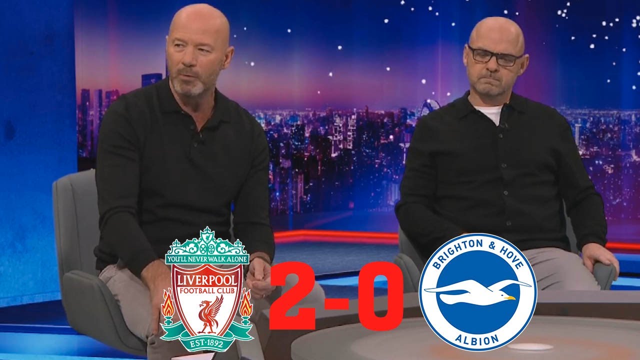Liverpool 2-0 Brighton: Shearer on Salah's Future ⚽