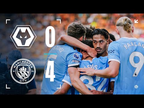 HIGHLIGHTS! Wolves 0-4 Man City | Haaland (2), Reijnders & Cherki goals!