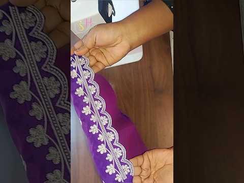 cut work sleeves cutting and sewing #sewingtutorial #blousecutting #sewing #sewingtips