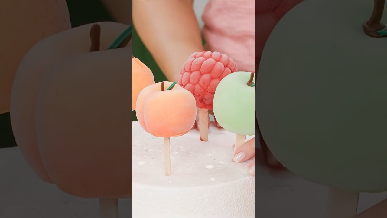 Make Viral Fruit Ice Cream Pops! 🍑🍦