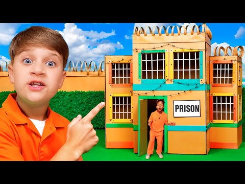 Побег из КАРТОННОЙ ТЮРЬМЫ Челлендж