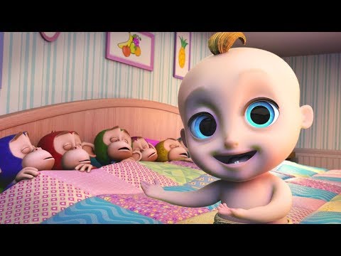 Diez en la Cama - Canciones Infantiles | El Reino Infantil