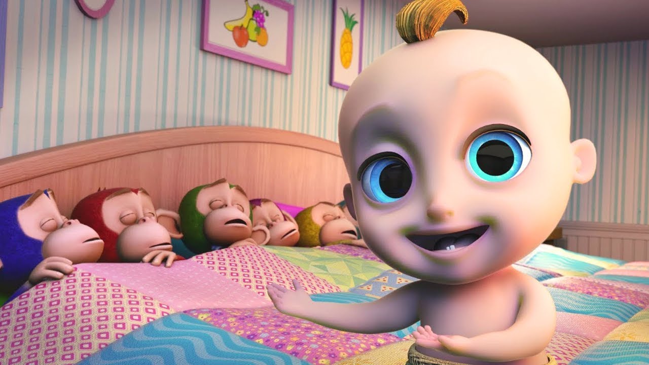 Diez en la Cama - Canciones Infantiles | El Reino Infantil