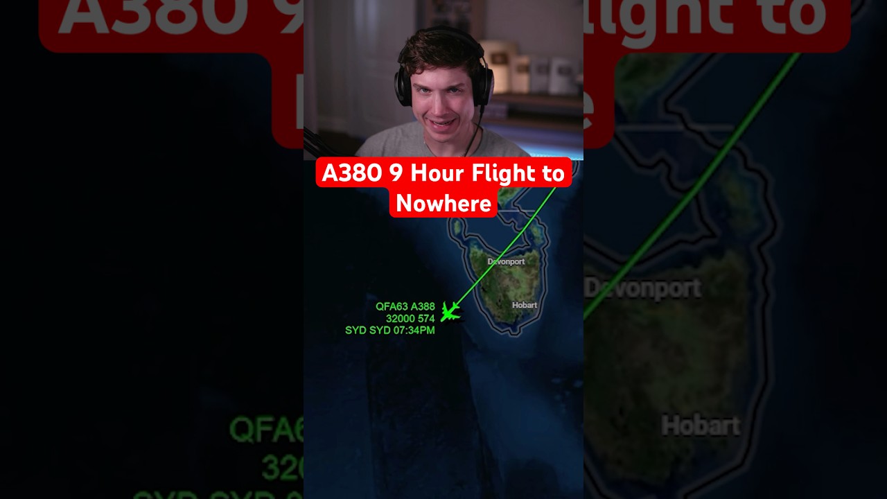 A380: A 9-Hour Journey Without a Destination