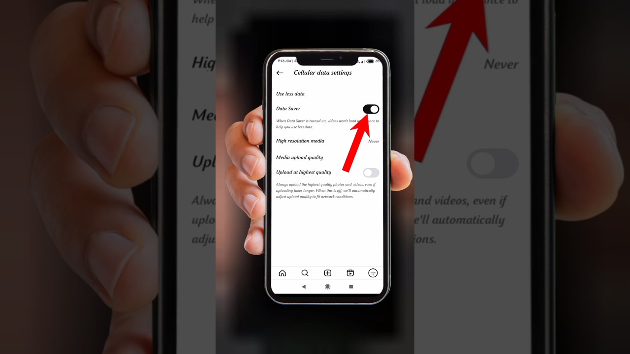Instagram Data Saver Mode कैसे ऑन करें और मोबाइल डेटा बचाएं! 📱