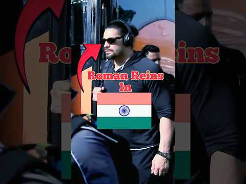 WWE Wrestlers in India#wwe#romanreigns#india#smackdown