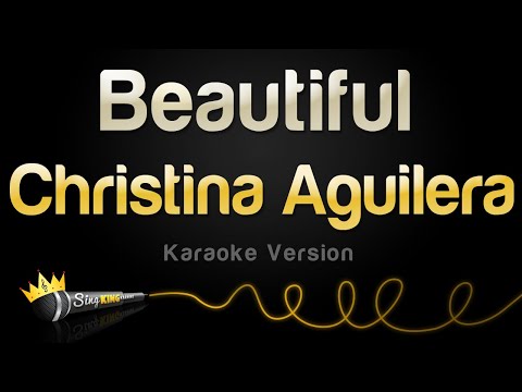 Christina Aguilera - Beautiful (Karaoke Version)