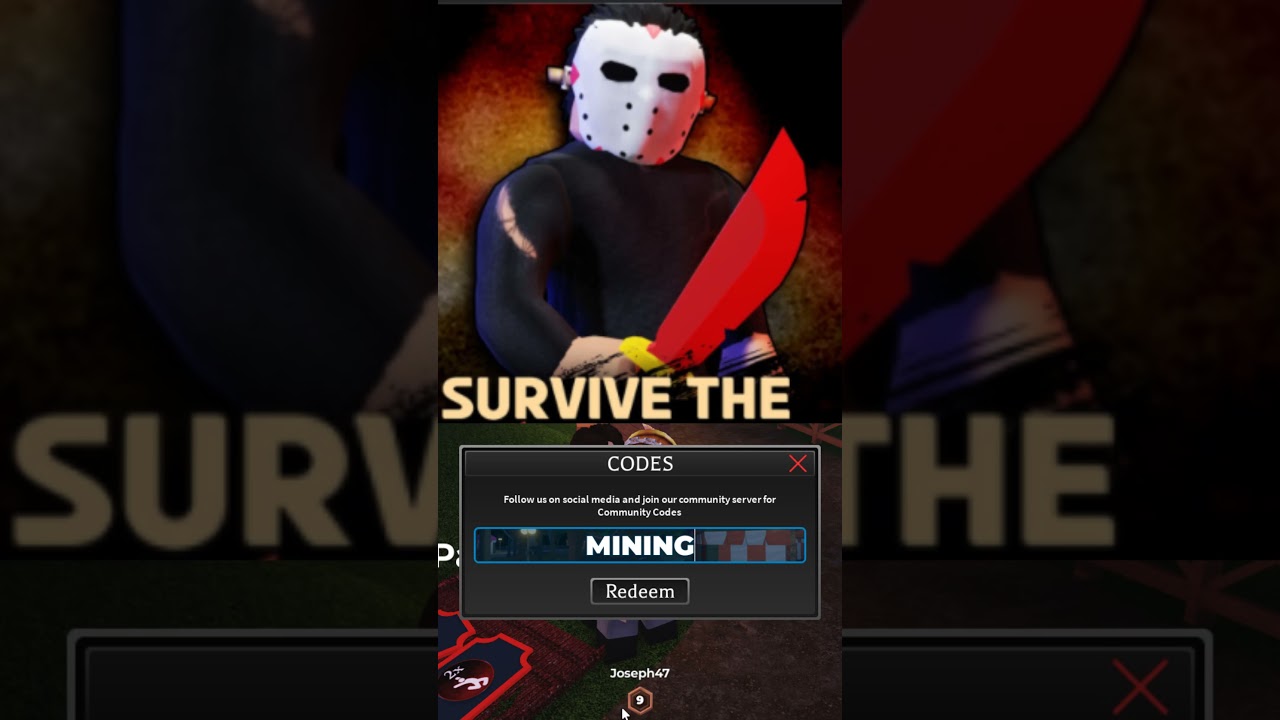 Roblox Survive The Killer New Codes 🔥